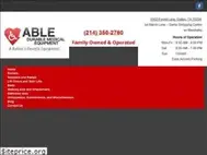 Sites similar to ablemedical.net