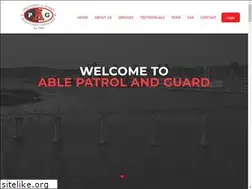 Sites similar to ablepatrolandguard.com