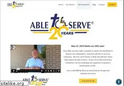 Sites similar to abletoserve.org