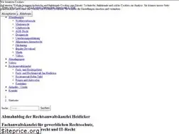 Sites similar to abmahnblog-heidicker.de