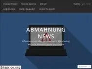 Sites similar to abmahnhilfe.wordpress.com
