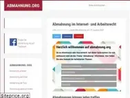 Sites similar to abmahnung.org