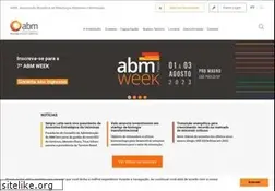 Sites similar to abmbrasil.com.br