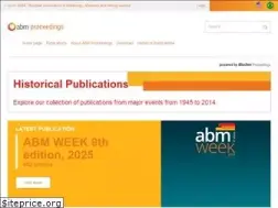 Sites similar to abmproceedings.com.br