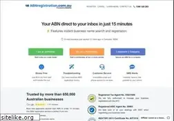 Sites similar to abnregistration.com.au
