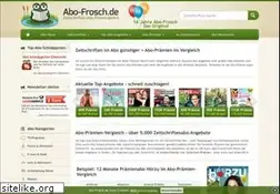 Sites similar to abo-frosch.de