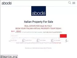 Sites similar to abodeitaly.com
