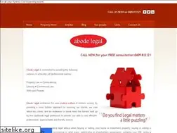Sites similar to abodelegal.com.au