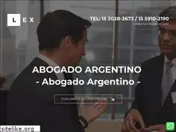 Sites similar to abogadoargentino.com.ar