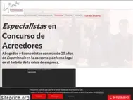 Sites similar to abogadoconcursodeacreedores.es