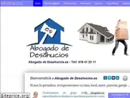 Sites similar to abogadodedesahucios.es