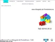 Sites similar to abogadodeproindivisos.es