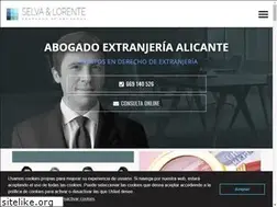 Sites similar to abogadoextranjeriaalicante.com