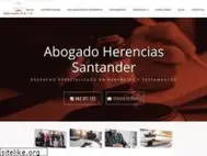 Sites similar to abogadoherenciassantander.com