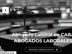 Sites similar to abogadolaboralcaba.com.ar