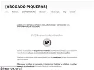 Sites similar to abogadopiqueras.es