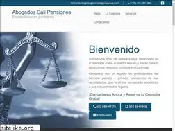 Sites similar to abogadoscalipensiones.com