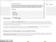 Sites similar to abogadoscampoycarrasco.es