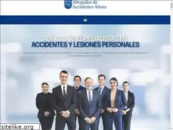 Sites similar to abogadosdeaccidentesahora.com