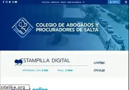 Sites similar to abogadosdesalta.org.ar