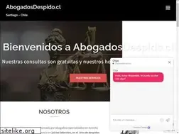 Sites similar to abogadosdespido.cl
