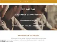 Sites similar to abogadosdetusdeudas.com