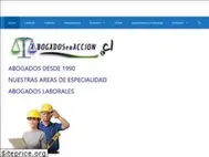 Sites similar to abogadosenaccion.cl