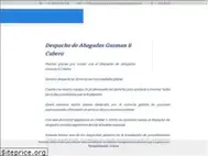 Sites similar to abogadosguzmancubero.es