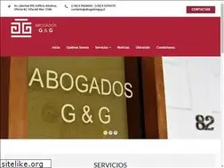 Sites similar to abogadosgyg.cl