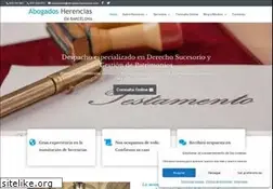Sites similar to abogadosherencias.com