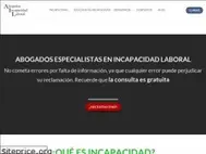 Sites similar to abogadosincapacidadpermanente.com