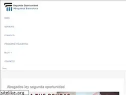 Sites similar to abogadosleysegundaoportunidad.net