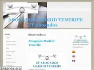 Sites similar to abogadosmadridtenerife.com