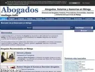 Sites similar to abogadosmalaga.info
