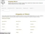 Sites similar to abogadosmexico.info