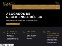 Sites similar to abogadosnegligenciamedica.com.mx