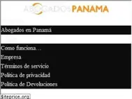 Sites similar to abogadospanama.net