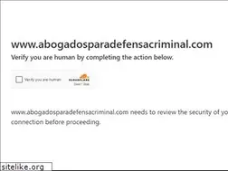 Sites similar to abogadosparadefensacriminal.com