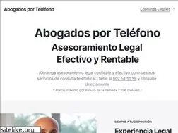 Sites similar to abogadosportelefono.com