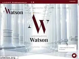 Sites similar to abogadoswatson.com