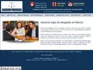 Sites similar to abogadosyasociados.com.mx