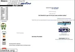 Sites similar to abolishpestcontrol.com