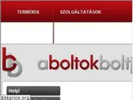 Sites similar to aboltokboltja.hu