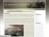 Sites similar to abomination-of-desolation.com