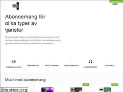 Sites similar to abonnemangkoll.se