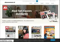 Sites similar to abonnement.nl