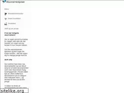 Sites similar to abonnementpriser.dk