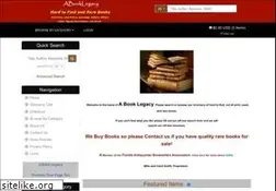 Sites similar to abooklegacy.com