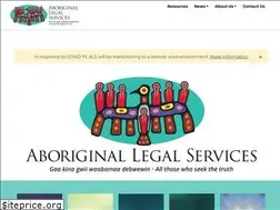 Sites similar to aboriginallegal.ca