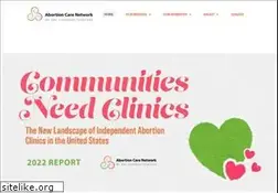 Sites similar to abortioncarenetwork.org